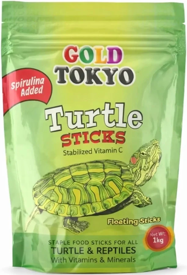 Taiyo Gold Tokyo Turtle Food Sticks Spirulina Added 1kg